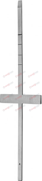 COTTLE Chisels, graduated, straight 7 mm 18,5 cm, 7¼“