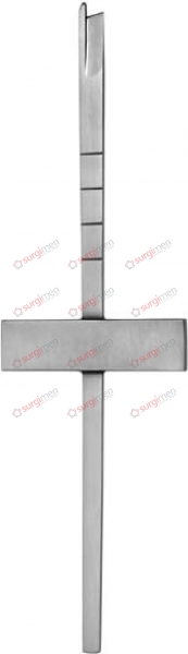 COTTLE Osteotome, graduated, straight 5 mm (A) 18,5 cm, 7¼“