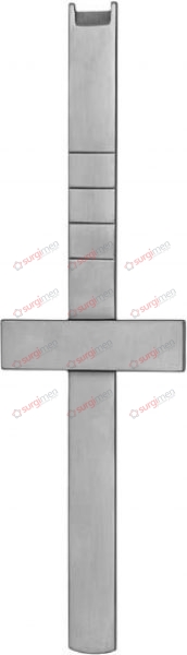 COTTLE Osteotomes, graduated, straight 10 mm (A) 18,5 cm, 7¼“