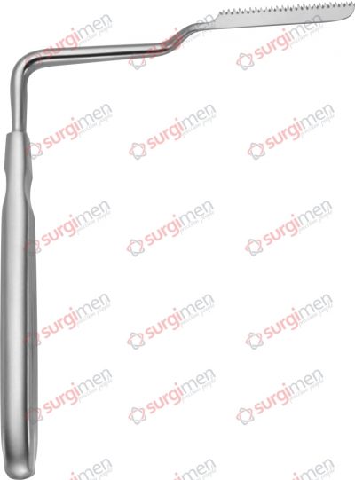 JOSEPH Nasal Saws angled to the right / curved to the left 16 cm, 6¼“