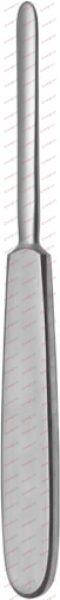 Elevator for fracture repositioning of the nasal bone, blunt flat 17 cm, 6¾“