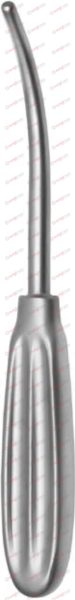 DINGMANN Zygoma elevator, curved, blunt round 21 cm, 8¼“