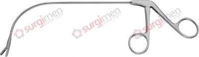 JURASZ Laryngeal polypus forceps upwards Fig. 4 23 cm, 9“
