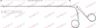 Endolaryngeal up-cutting Ø 2,0 mm , 25,0 cm , 10”