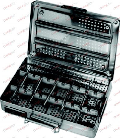 Sterilizing Boxes outside 280 x 275 x 67 mm inside 265 x 255 x 55 mm