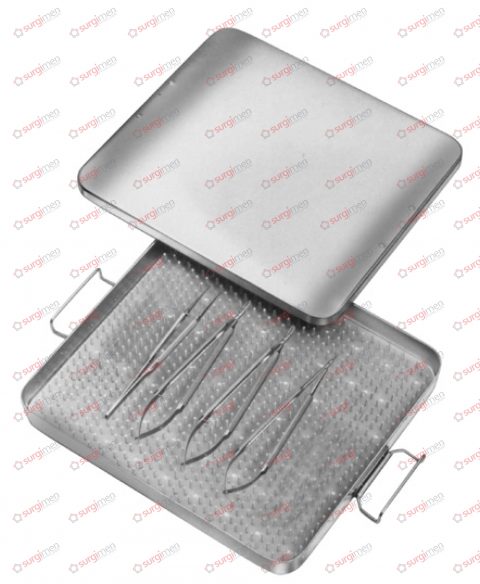 Sterilizing Boxes outside 264 x 157 x 43 mm inside 254 x 152 x 38 mm