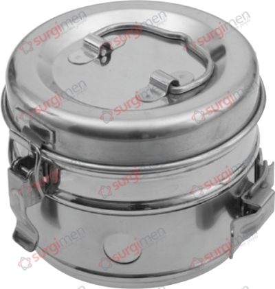 SCHIMMELBUSCH Sterilizing Drums Stainless Steel ø150×130 mm 1 SCHIMMELBUSCH Sterilizing Drums Stainless Steel ø150x130 mm