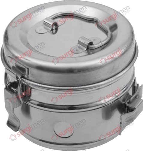 SCHIMMELBUSCH Sterilizing Drums Stainless Steel ø190x240 mm