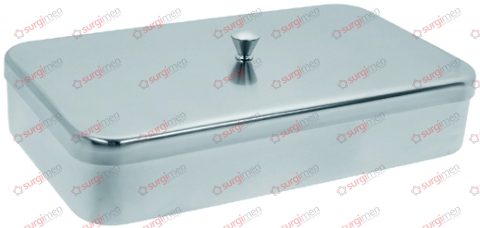 Instrument Boxes lid with knob 230 x 130 x 50 mm