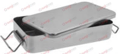 Instrument Boxes lid without knob 205 x 105 x 35 mm