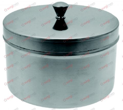 Jars Containers, lid with knob 125 x 80 mm