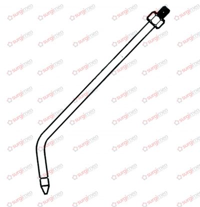 Cleaning tip, curved 30 cm, 12“