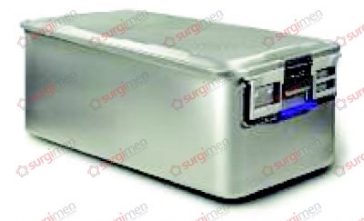 Large Containers Lid perforated – Bottom non perforated 580 x 280 x 260 mm Colour of Lid red 1 Large Containers Lid perforated - Bottom non perforated 580 x 280 x 260 mm Colour of Lid red