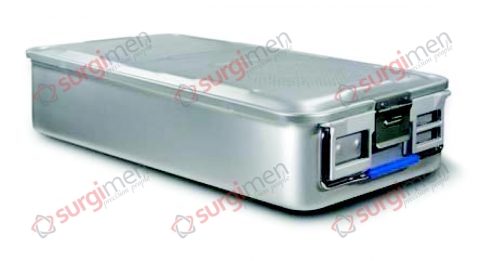 Large Containers Lid perforated - Bottom perforated 580 x 280 x 135 mm Colour of Lid silver