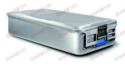 Large Containers Lid perforated - Bottom perforated 580 x 280 x 135 mm Colour of Lid red