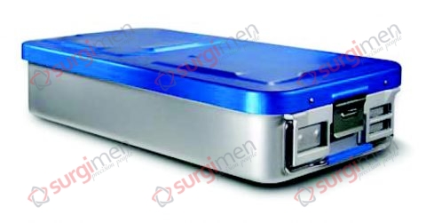 Large Containers Saftey Lid - Bottom non-perforated 580 x 280 x 100 mm Colour of Lid blue