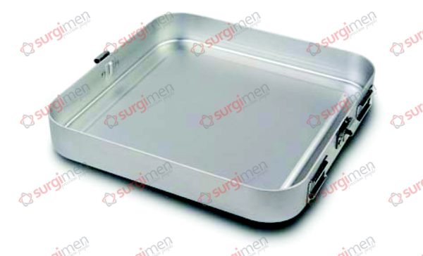 Flat Half-Size-Containers Bottom non-perforated 285 x 280 x 55 mm