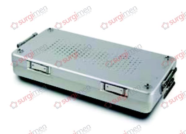Small Containers Lid perforated - Bottom non perforated 300 x 140 x 40 mm Colour of Lid blue