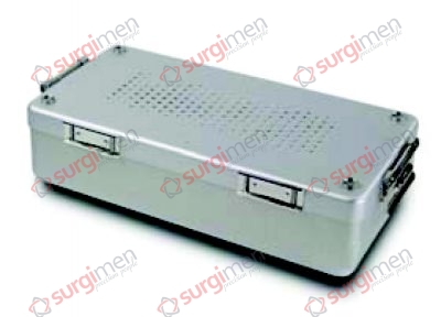 Small Containers Lid perforated - Bottom non perforated 300 x 140 x 70 mm Colour of Lid red