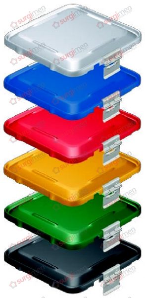Lid non perforated 285 x 280 mm Colour of Lid red