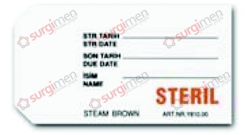 Indications labels, made of paper Packing unit 100 pieces For 1/1, 3/4 and Half-Size Containers