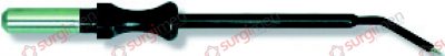 Monopolar Needle electrode, tungsten wire 0,5 x 40 mm