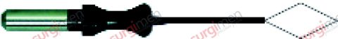 Monopolar Needle electrode, tungsten wire 0,20 mm