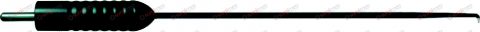Monopolar Needle electrode 90° angled, length of shaft 115 mm 4,0 x Ø 0,6 mm