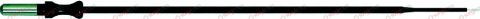 Monopolar Needle electrode, flexible, tungsten wire 0,25 x 4,0 mm L = 80 mm