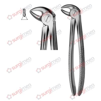 Extracting Forceps English Pattern Fig. 33A non slip