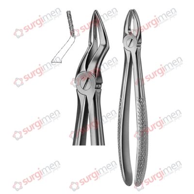 Extracting Forceps English Pattern Fig. 51A non slip